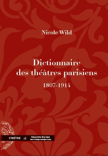 Couverture Dictionnaire des théâtres parisiens