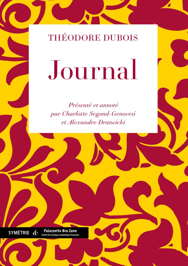 Couverture Journal de Théodore Dubois