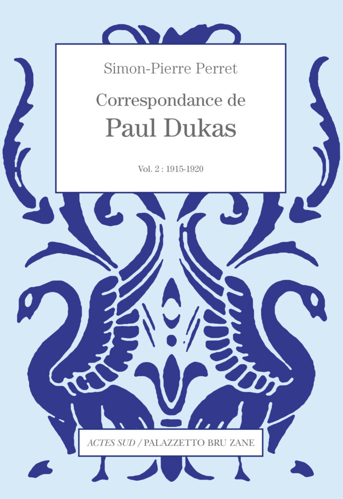 Couverture Correspondance Dukas vol2
