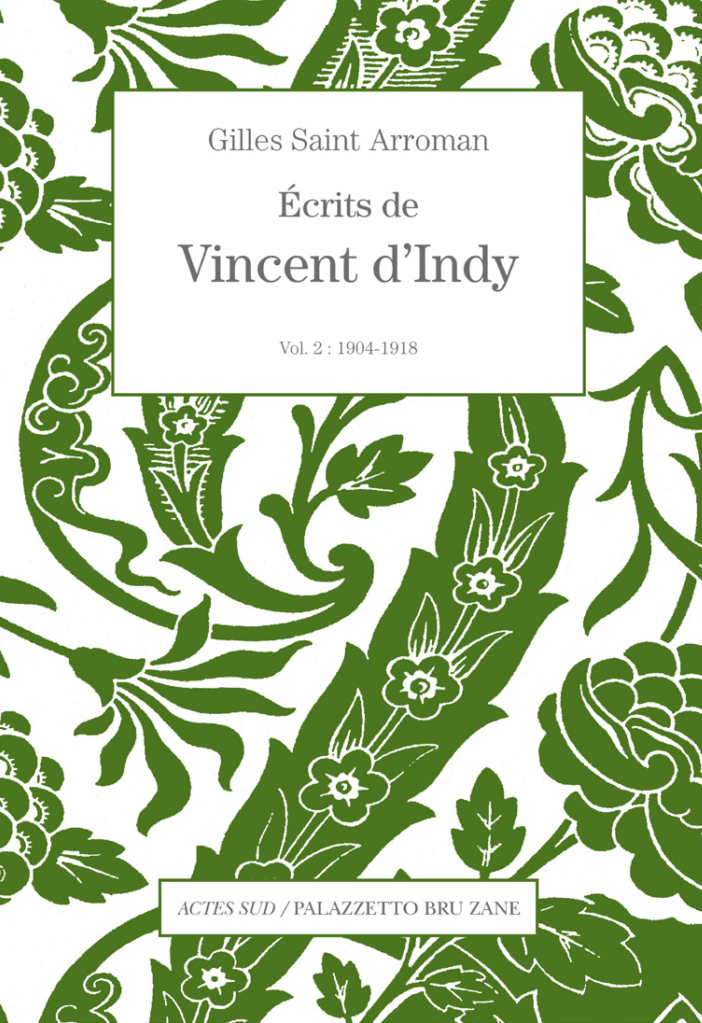 Couverture Écrits de Vincent d'Indy vol2