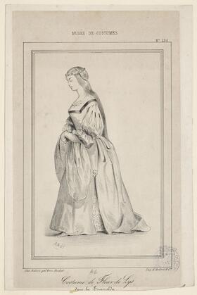 Costume de Fleur de Lys (La Esmeralda de Bertin)