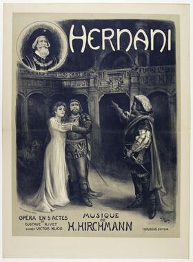 Hernani d'Hirschmann (affiche de Rudaux)
