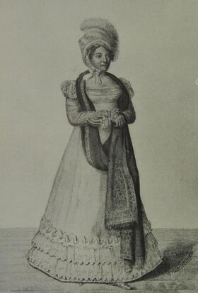 Jeanne-Charlotte Saint-Aubin dans Une heure de mariage de Dalayrac