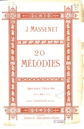 Vingt Mélodies (Jules Massenet)