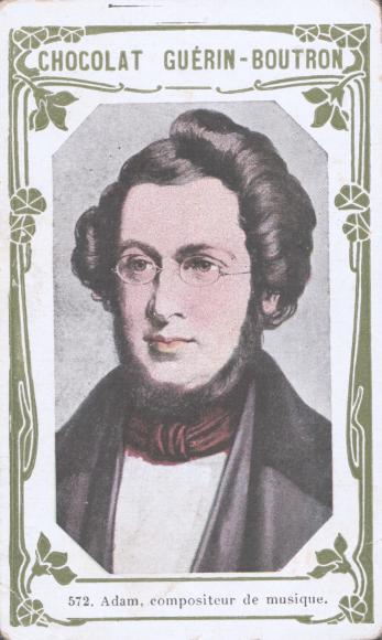 Adolphe Adam (carte Guérin-Boutron)