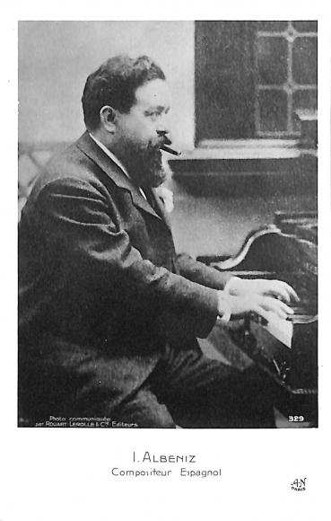 Isaac Albéniz au piano