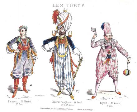 Local colour in opera costumes