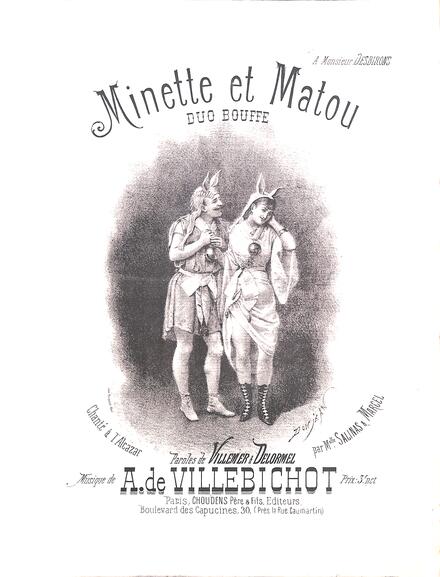 Minette et Matou (Villemer & Delormel / Villebichot)